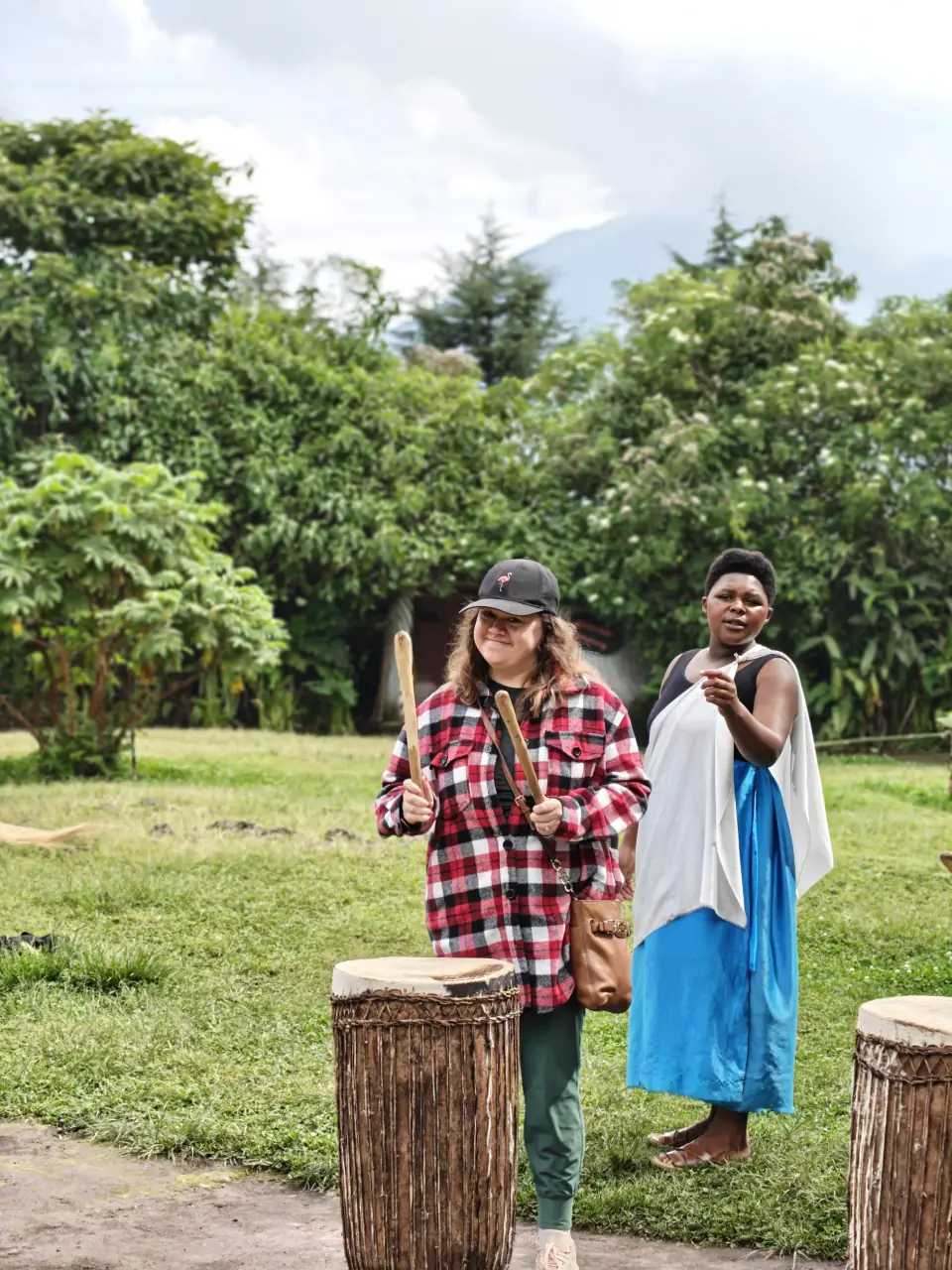 Gorilla Guardians drumming performance